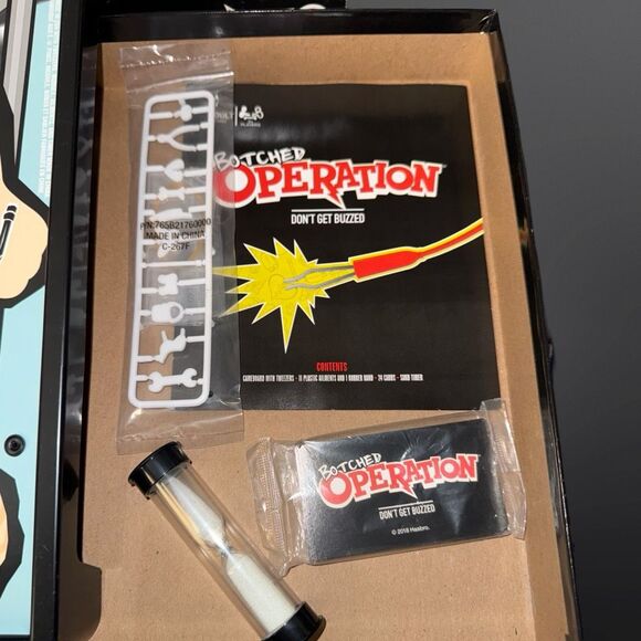 NEW Botched Operation Board Game for Adults Electronic Parody Game Open Box - Picture 5 of 7